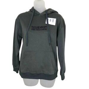 NWT Taylor Swift  Eras Tour Charcoal Grey Hoodie Size S